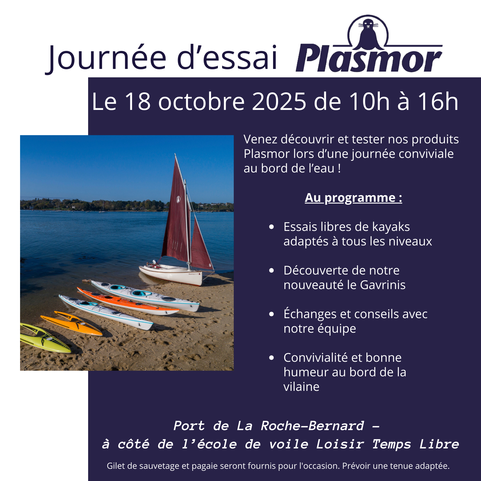 Journée d'essai 18 octobre Plasmor